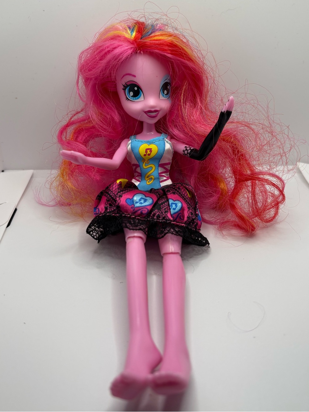 2013 Talking Pinkie Pie 9.5" Action Figure Doll My Little Pony Equestria Girls